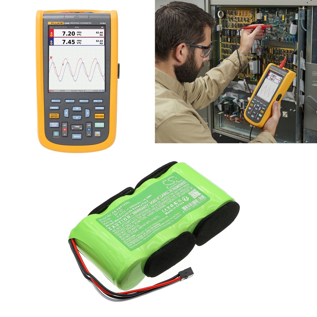 Batterier Ersätter BP120