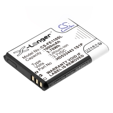 Kompatibel batteribyte för Technaxx HD533443 1S1P