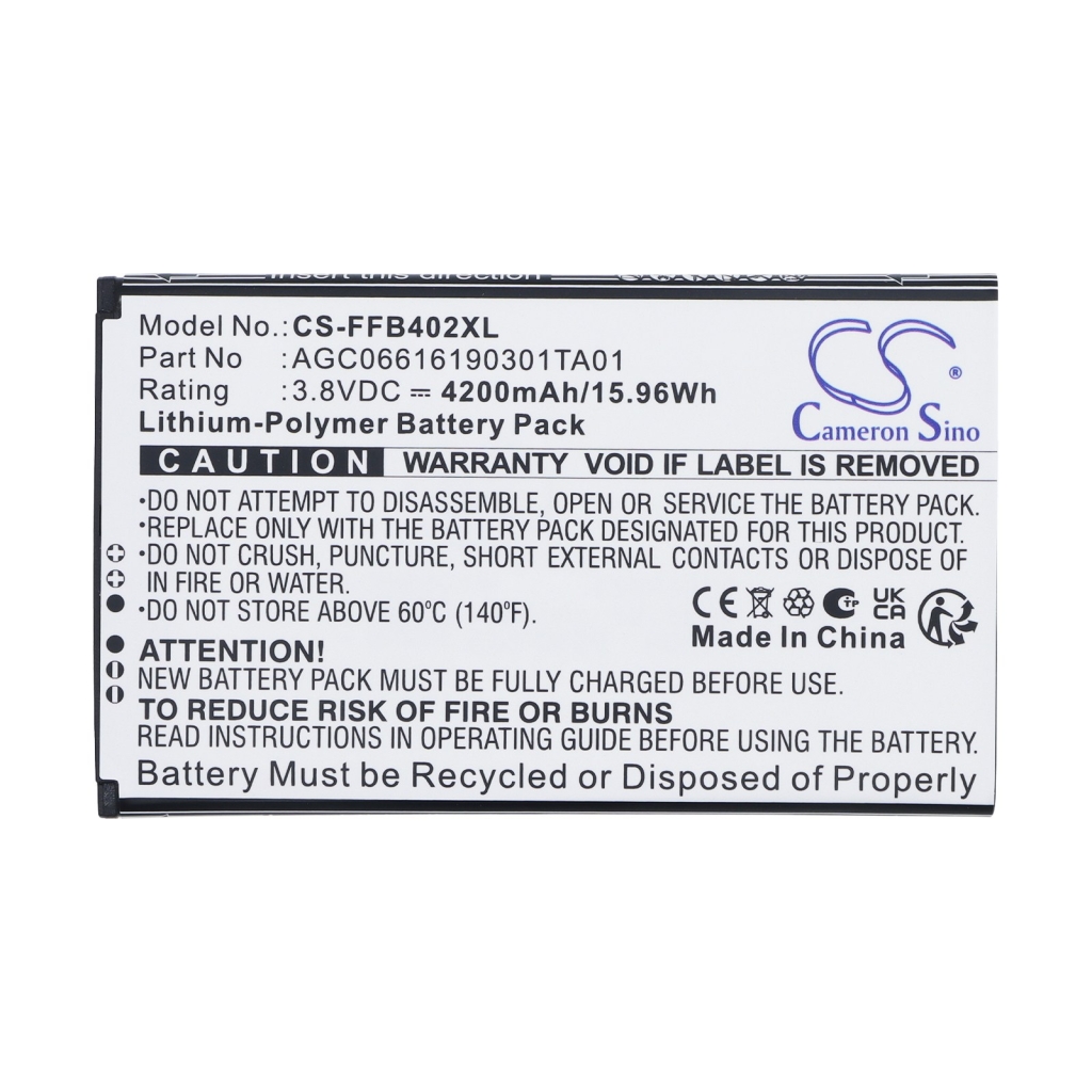 Batteri kompatibel med Famoco CS-FFB402XL