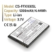 Batteri kompatibel med Famoco CS-FFX100SL