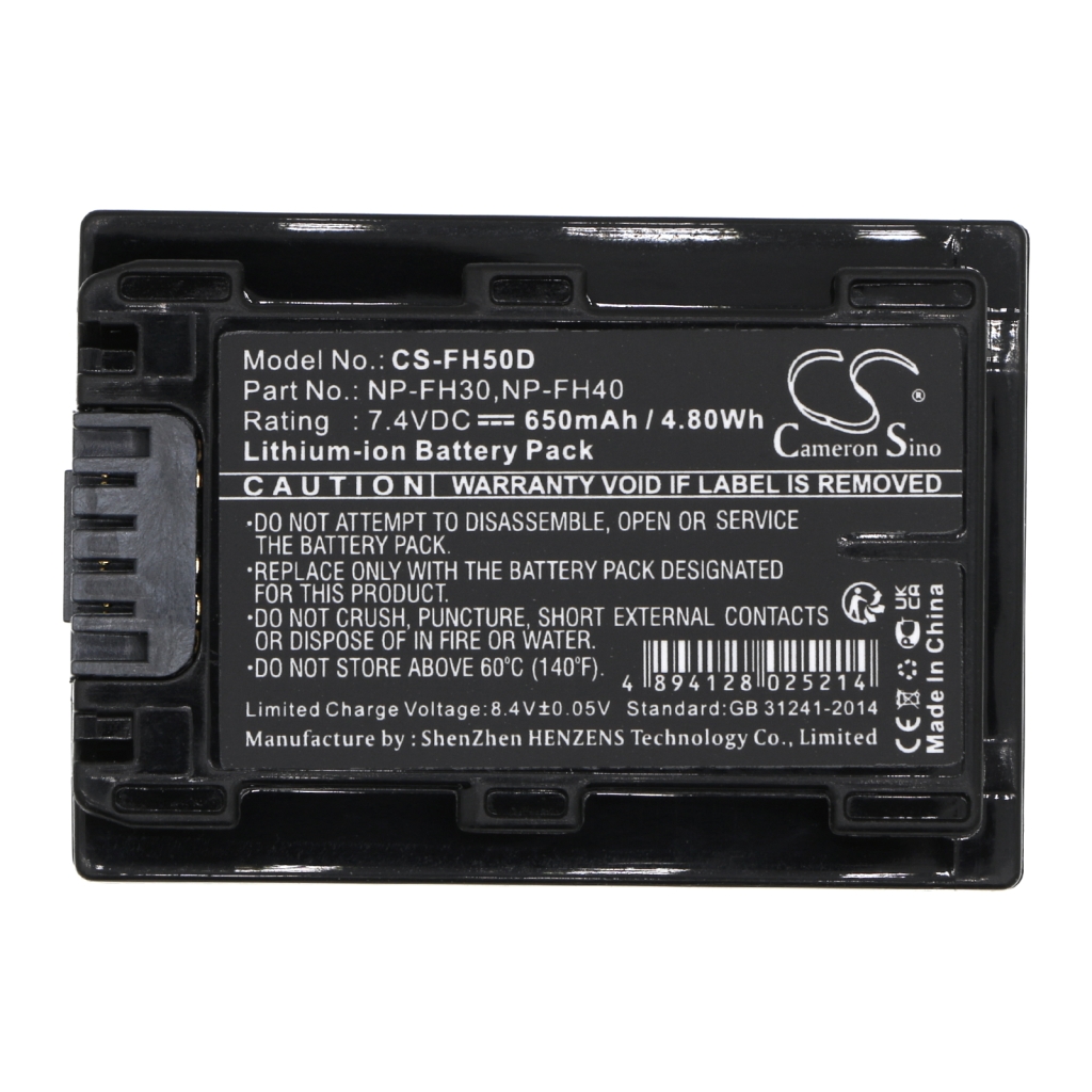 Camera Battery Sony DCR-DVD406