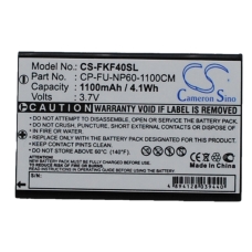 Kompatibel batteribyte för Gobandit CP-FU-NP60-1100CM,CPF-1035