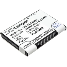 Kompatibel batteribyte för FUJITSU 10600405394,PL400MB,PL400MD,PL500MB,PZX65...
