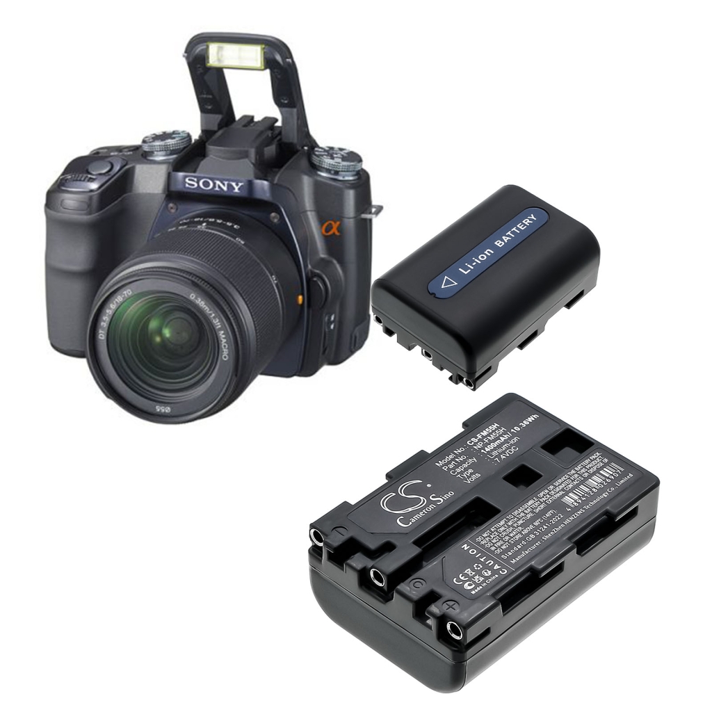 Kamerabatterier Sony CS-FM55H
