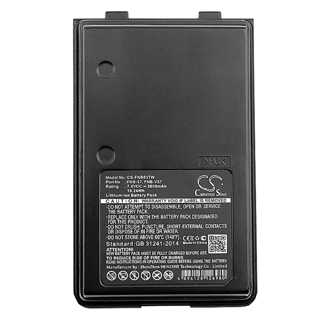 Batterier till radioapparater YAESU VX150