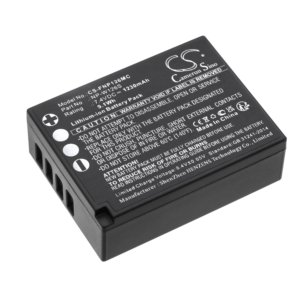Kamerabatterier FUJIFILM FinePix HS30