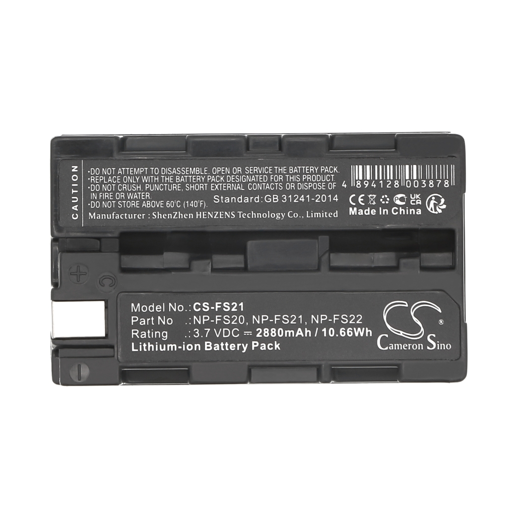 Camera Battery Sony DCR-PC4E