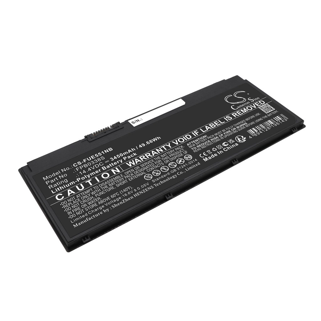 Batterier till bärbara datorer Fujitsu CS-FUE551NB