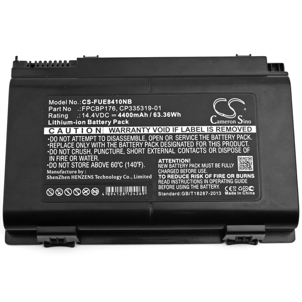 Batterier till bärbara datorer Fujitsu LifeBook AH530