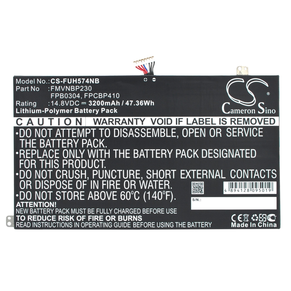 Batteri kompatibel med Fujitsu CS-FUH574NB
