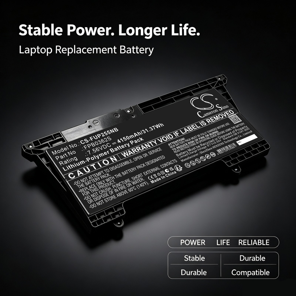 Batteri kompatibel med Fujitsu CS-FUP255NB