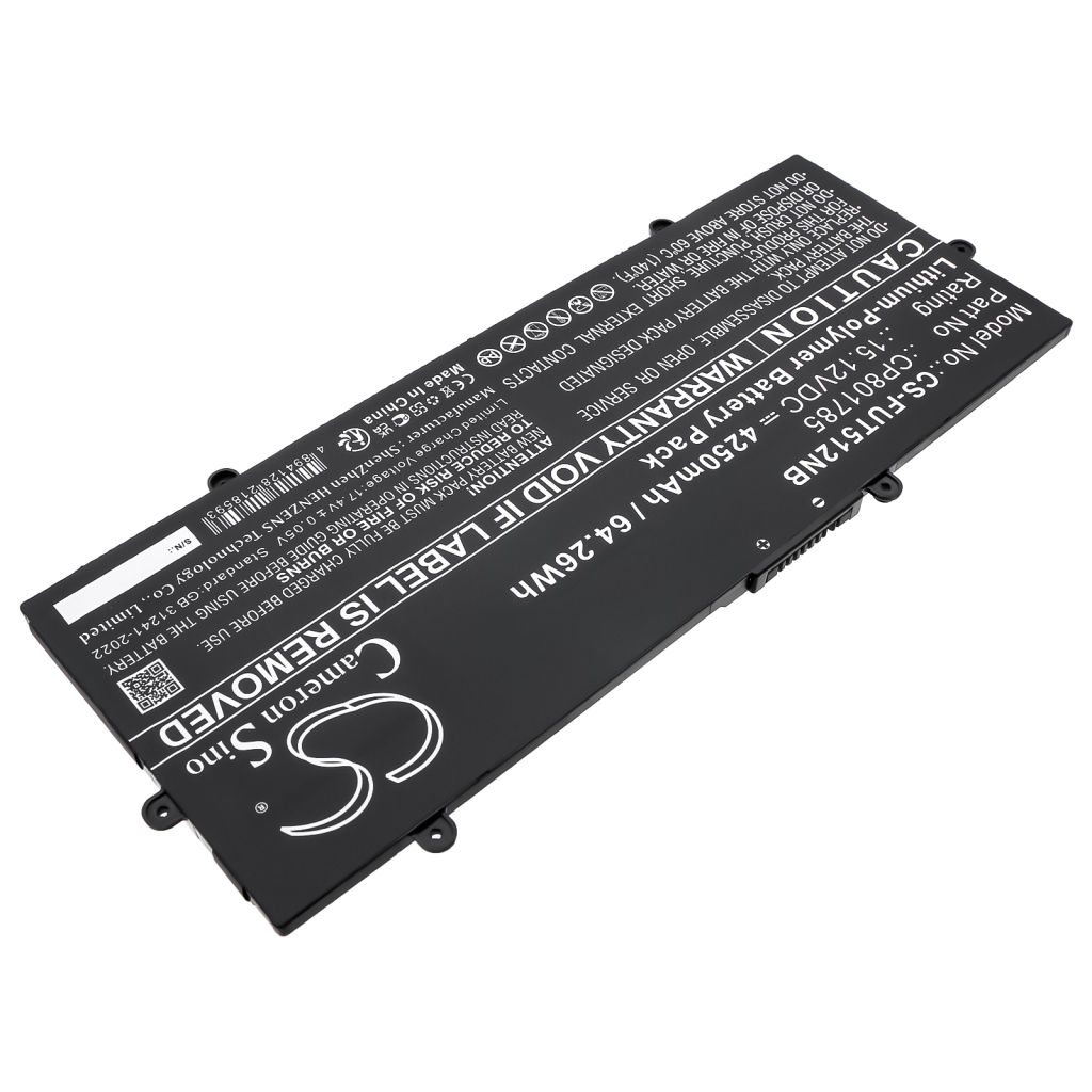 Batterier till bärbara datorer Fujitsu CS-FUT512NB
