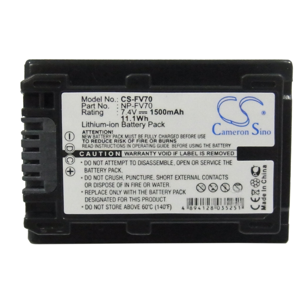 Camera Battery Idx system CS-FV70