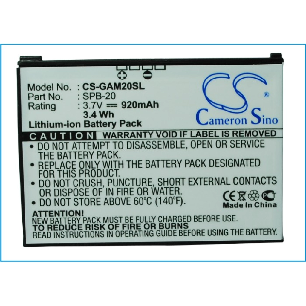 Batterier Ersätter TD10093000627