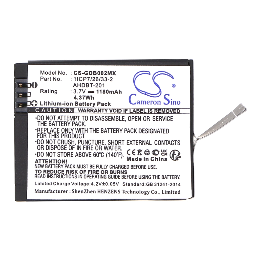 Battery Replaces 601-00724-00A