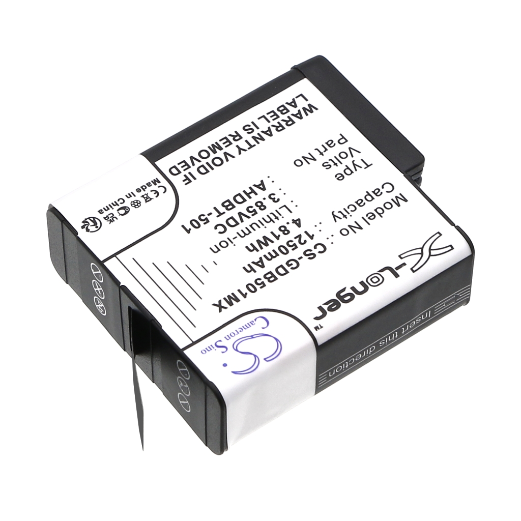 Kamerabatterier GoPro CS-GDB501MX