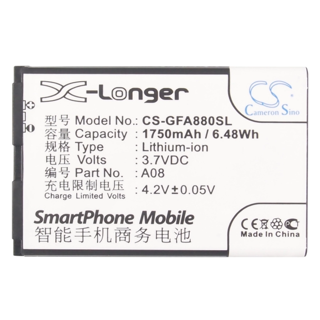 Batterier till mobiltelefoner GFive A78