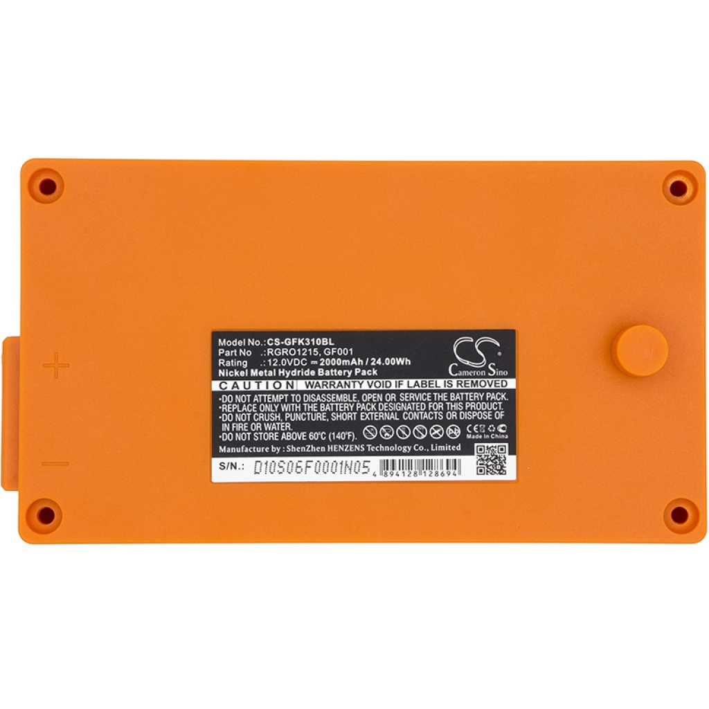 Batterier Ersätter 114025