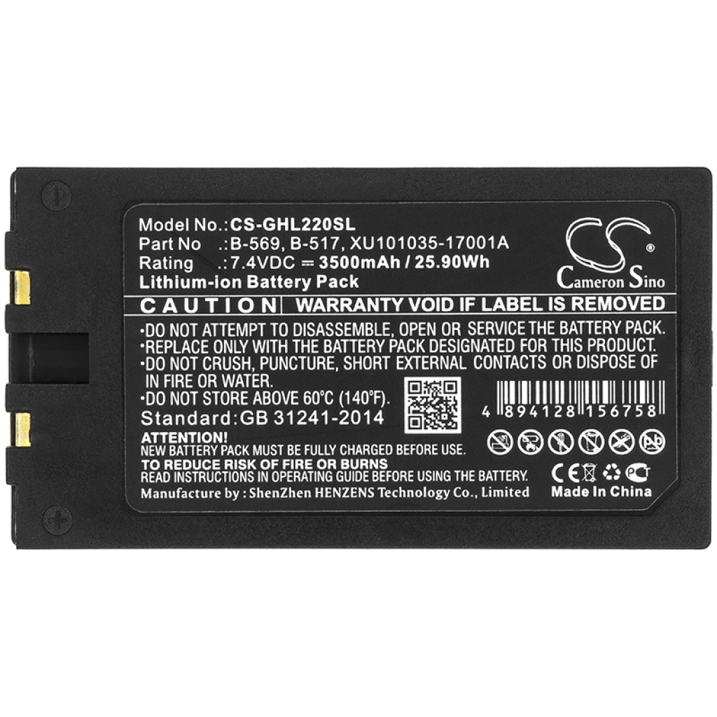 Batterier för verktyg Graphtec CS-GHL220SL