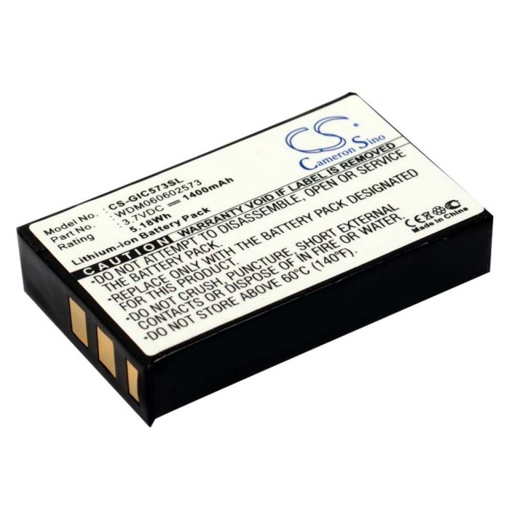 Batterier till bärbara datorer Gigabyte CS-GIC573SL