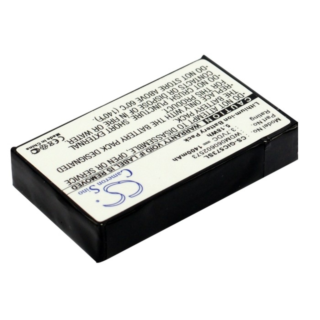 Batterier till bärbara datorer Gigabyte CS-GIC573SL