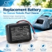 Batterier kompatibel med Gosvor LiteVac 800 Cordless Robotic Pool Cleaner CS-GLV800VH