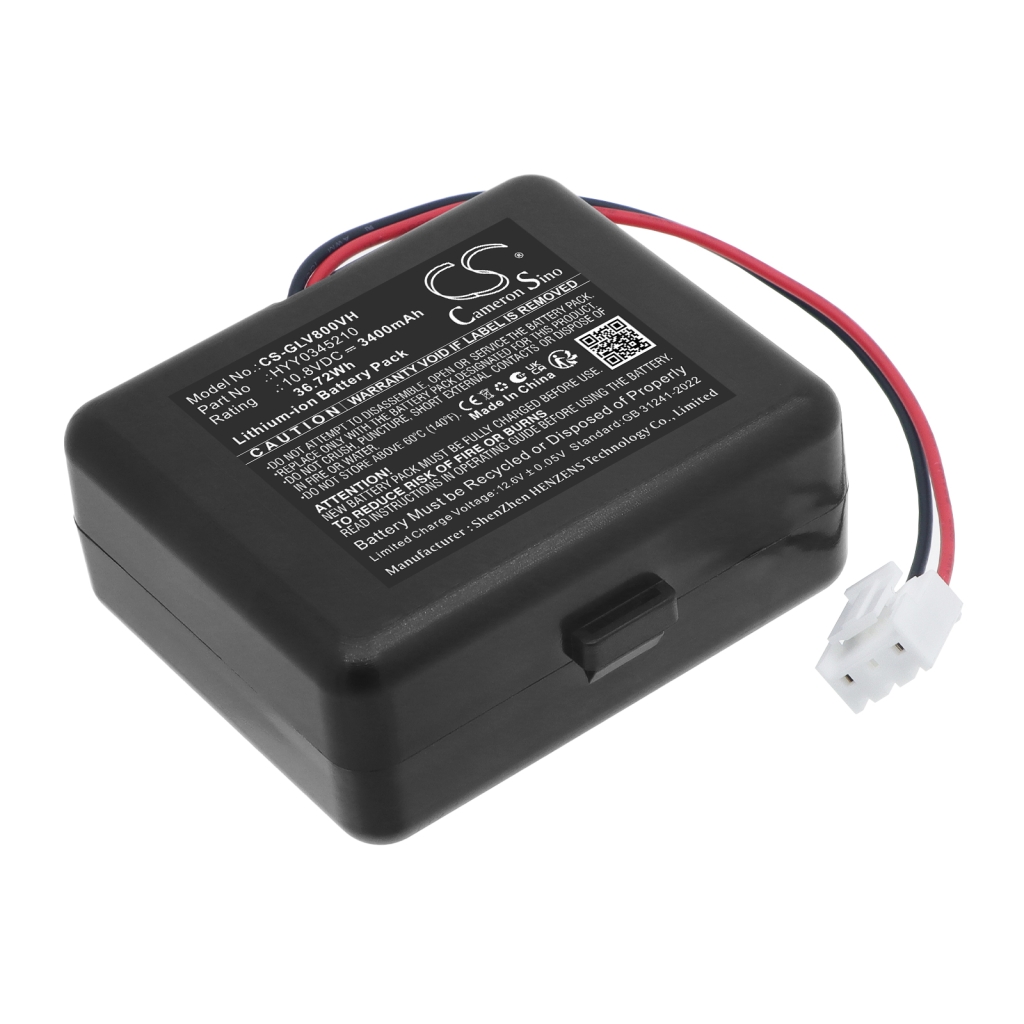 Batterier kompatibel med Gosvor LiteVac 800 Cordless Robotic Pool Cleaner CS-GLV800VH