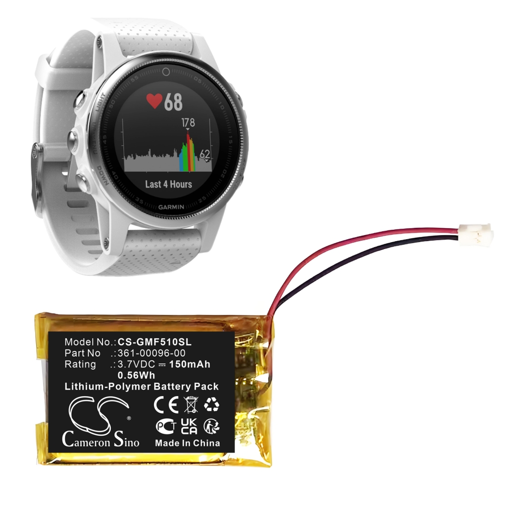 Batterier för smarta klockor Garmin CS-GMF510SL
