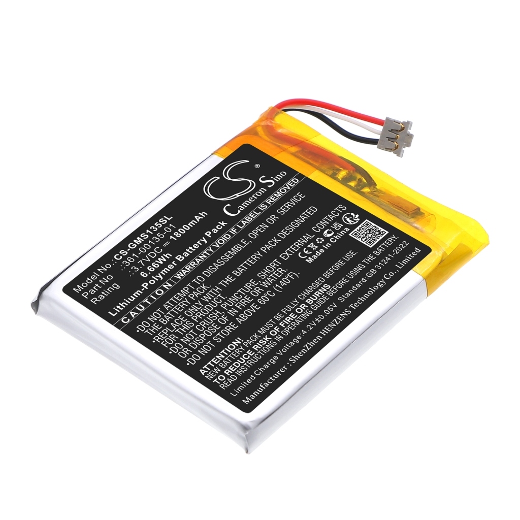 Batterier för navigering (GPS) Garmin CS-GMS135SL