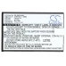 Cameron Sino CS-GNC610SL platt frontetikettvy: 2100mAh 3,8V 7,98Wh Li-ion BL-C006