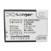 Cameron Sino X-Longer CS-GNN106SL platt frontetikettvy: 1100mAh 3,7V 4,07Wh Li-ion BL-G013, X-Longer-etikett