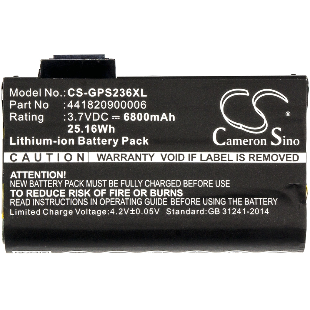 BarCode, Scanner Battery Topcon CS-GPS236XL
