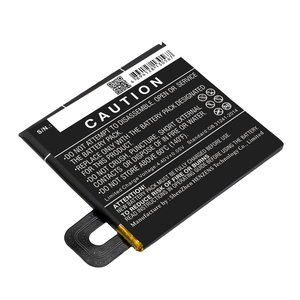 Battery Replaces 35H00272-03M