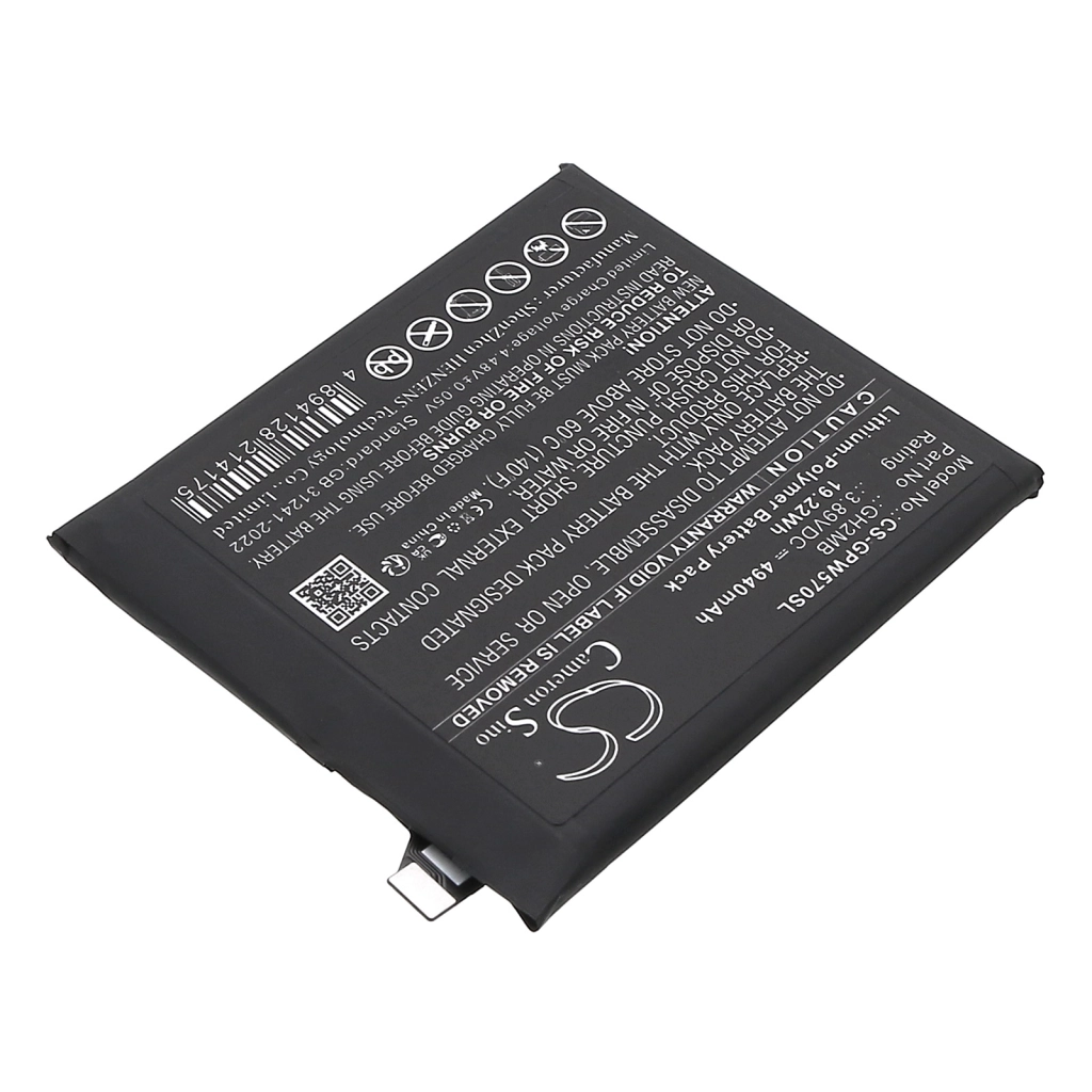 Batterier till mobiltelefoner Google CS-GPW570SL