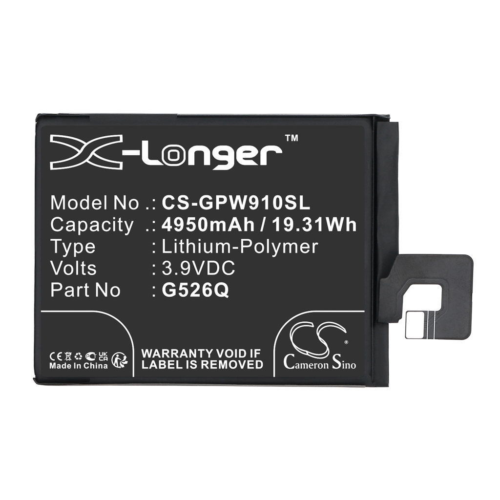 Compatible battery replacement for Google G526Q