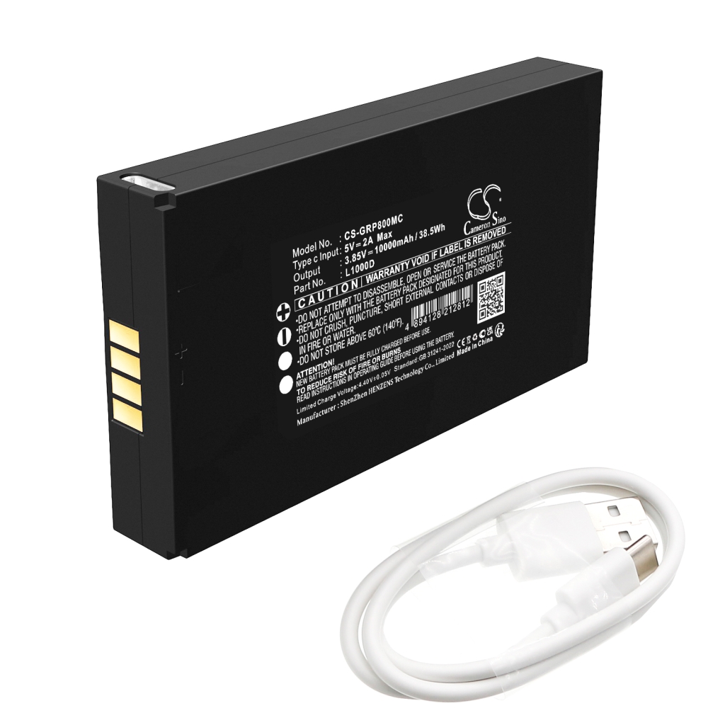Batterier för sportutrustning Gardepro CS-GRP800MC