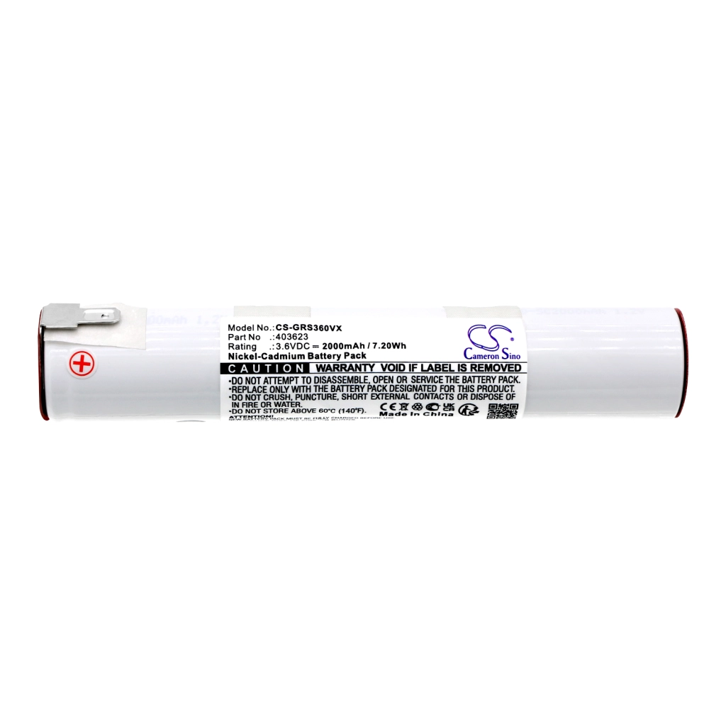 Batterier till dammsugare Gorenje CS-GRS360VX