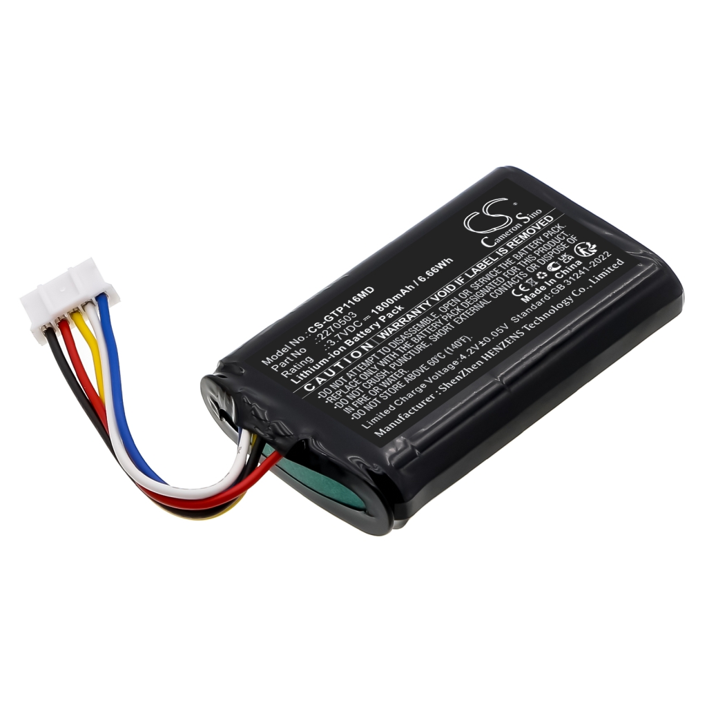 Batterier för medicintekniska produkter Getinge CS-GTP116MD