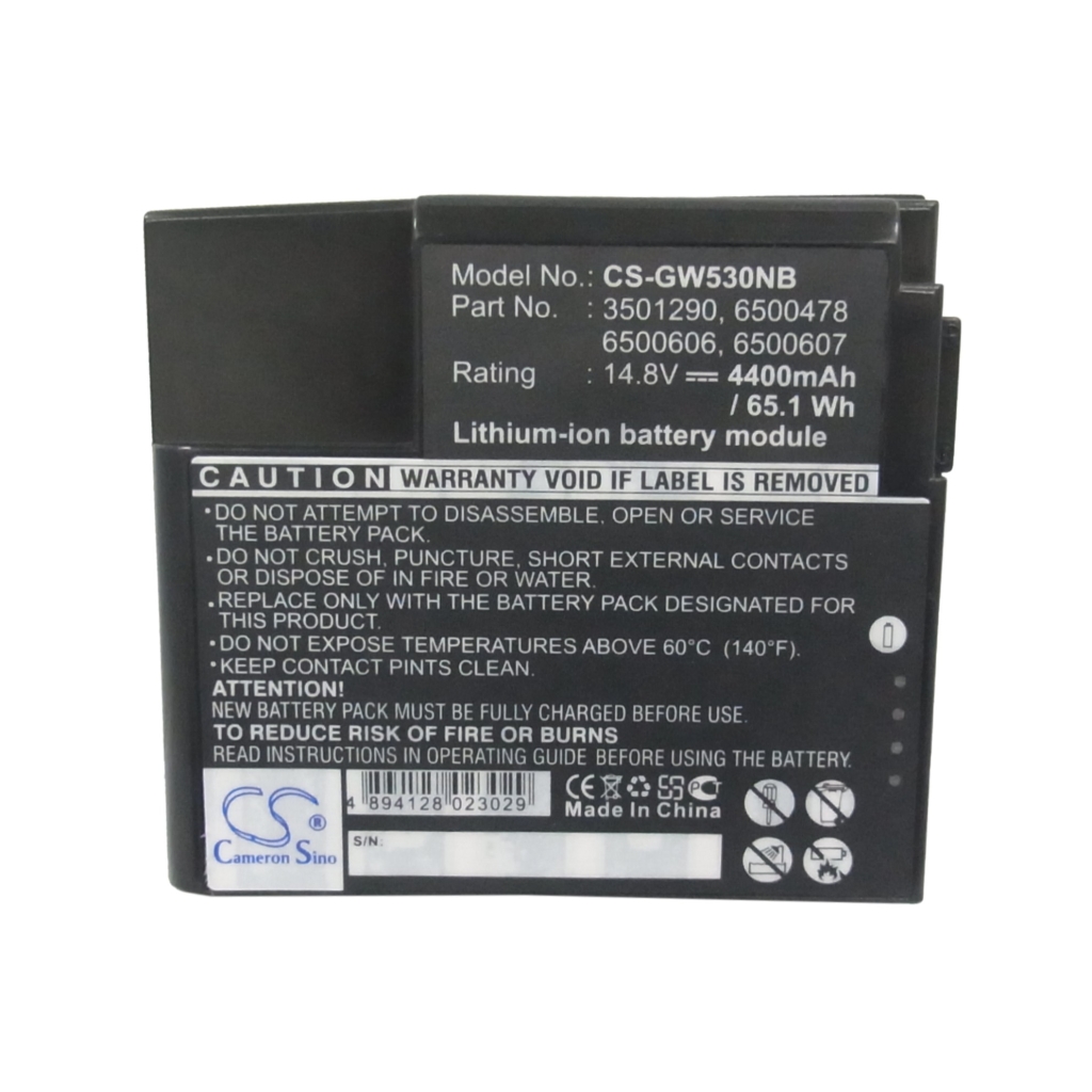 Batteri kompatibel med Gateway CS-GW530NB