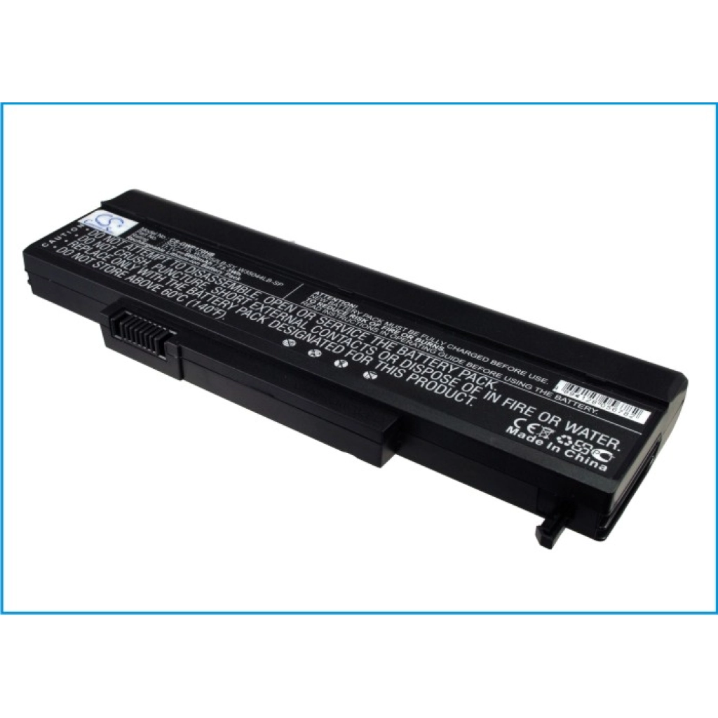 Batterier till bärbara datorer Gateway M52s