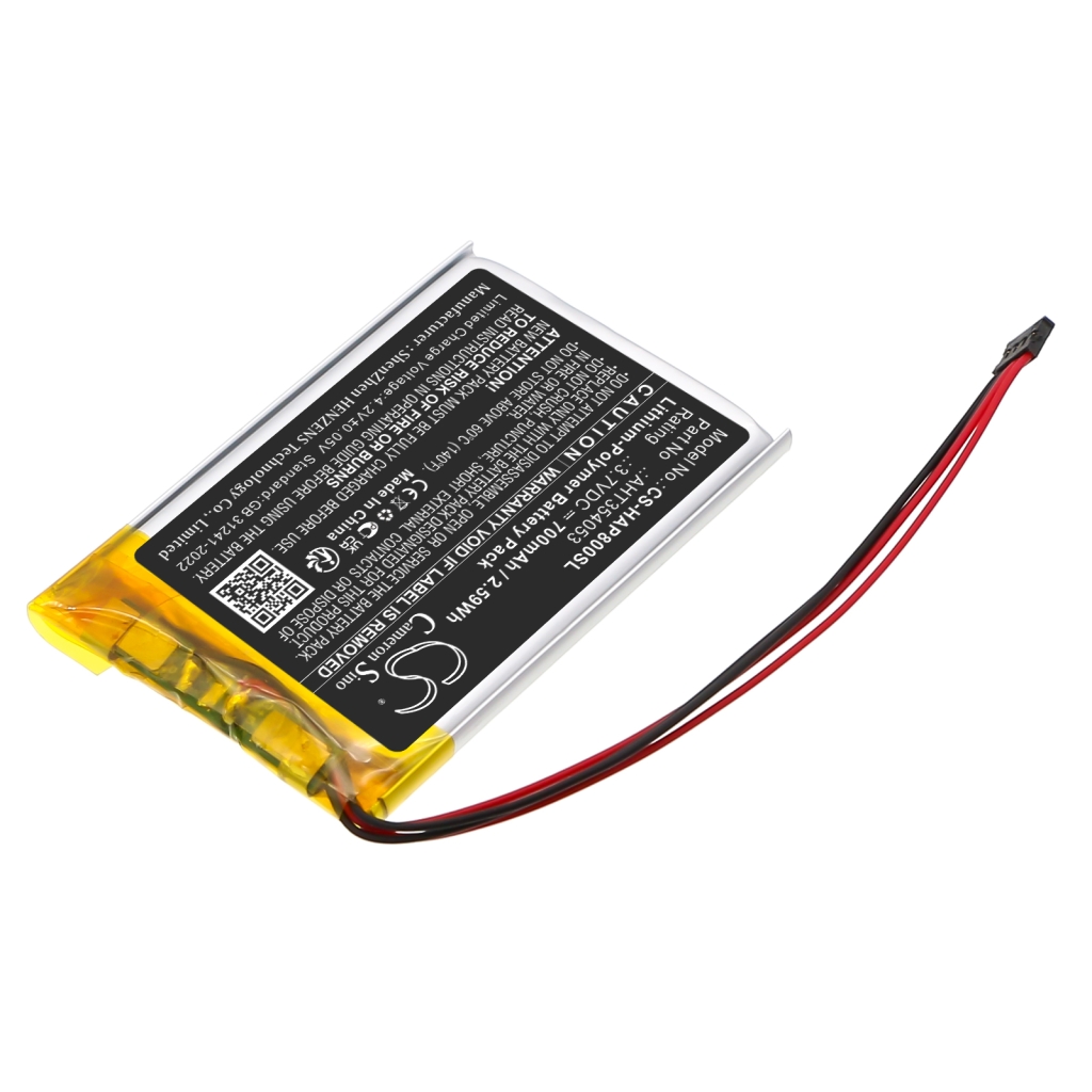 Batterier för förstärkare Hidizs CS-HAP800SL