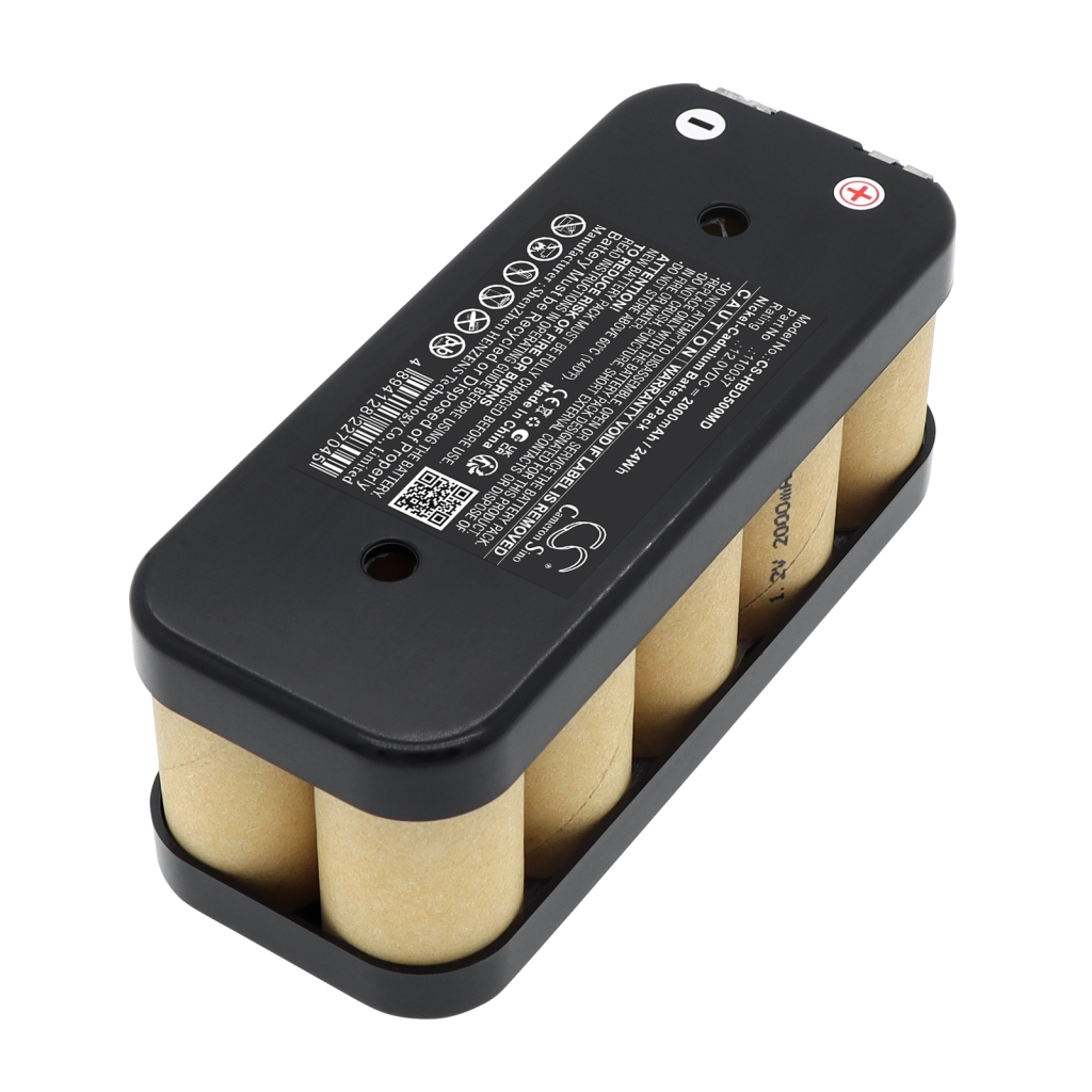 Batteri kompatibel med Hellige Phillips CS-HBD500MD