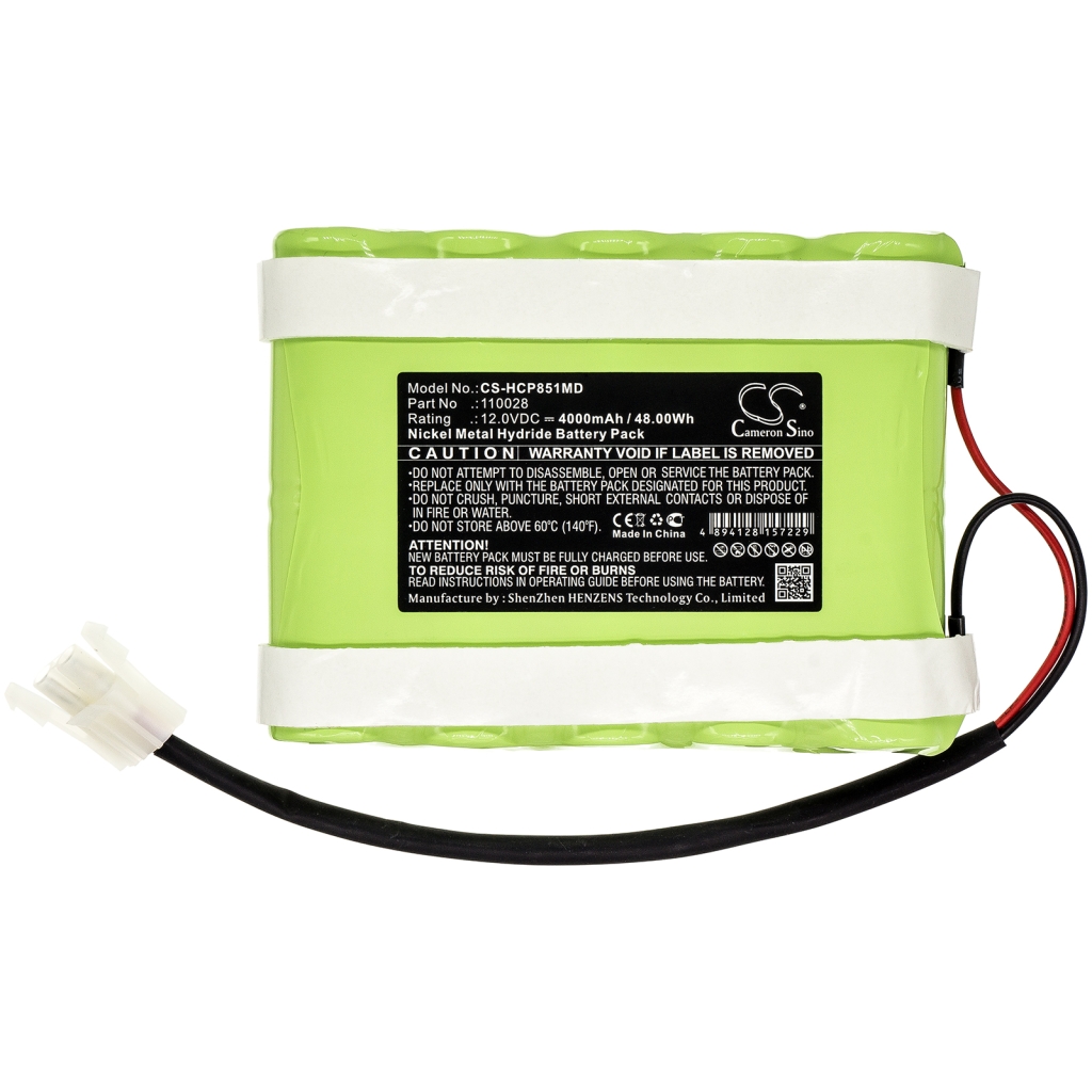 Batteri kompatibel med Hellige CS-HCP851MD
