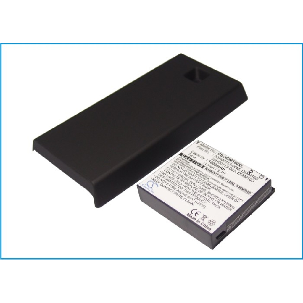 Batteri kompatibel med O2 CS-HDM180XL