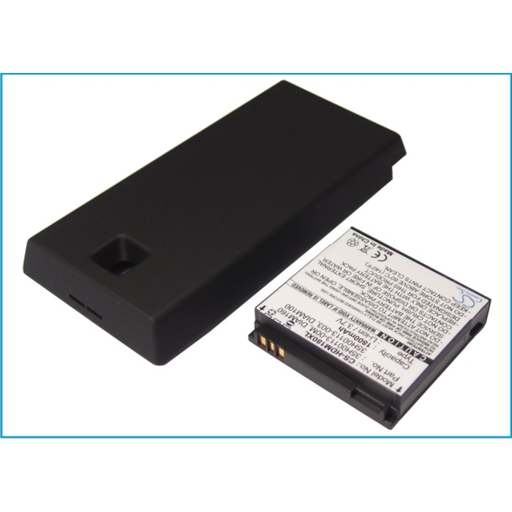 Batteri kompatibel med O2 CS-HDM180XL