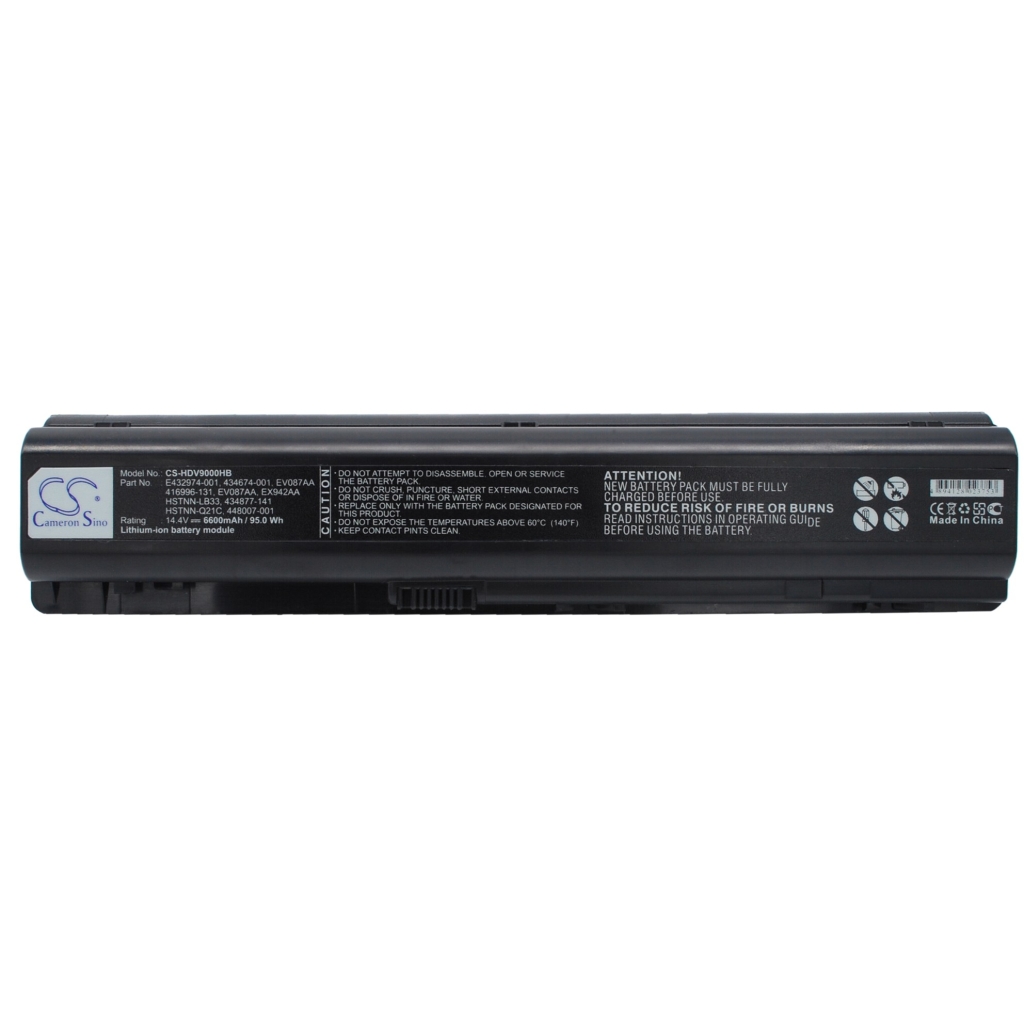 Notebook battery HP Pavilion dv9221TX