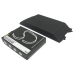 Cameron Sino CS-HIQ190XL sidovy, batteri bredvid bakstycke, Cameron Sino synlig