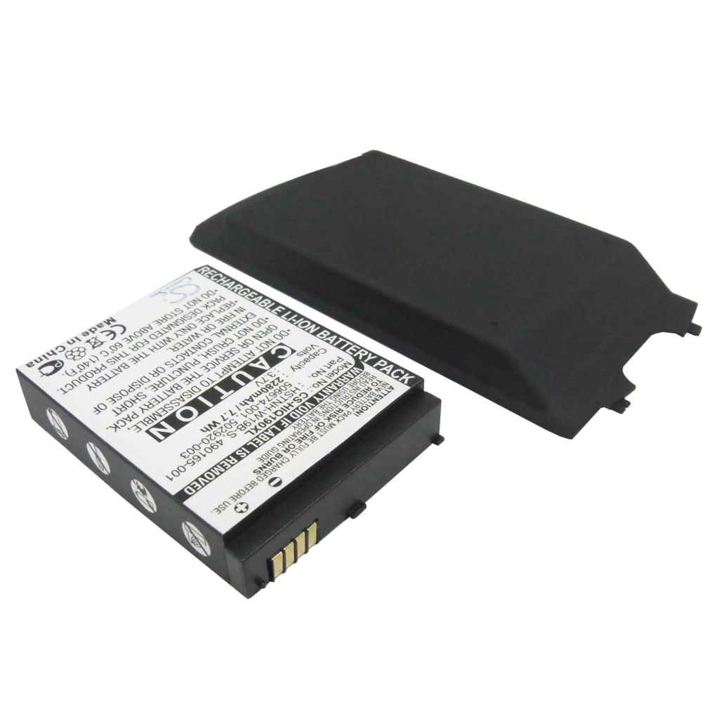 Cameron Sino CS-HIQ190XL etikettvy: 3,7V 2280mAh Li-ion, utökat bakstycke
