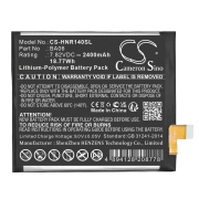 CS-HNR140SL<br />Batterier för  ersätter batteri BA06