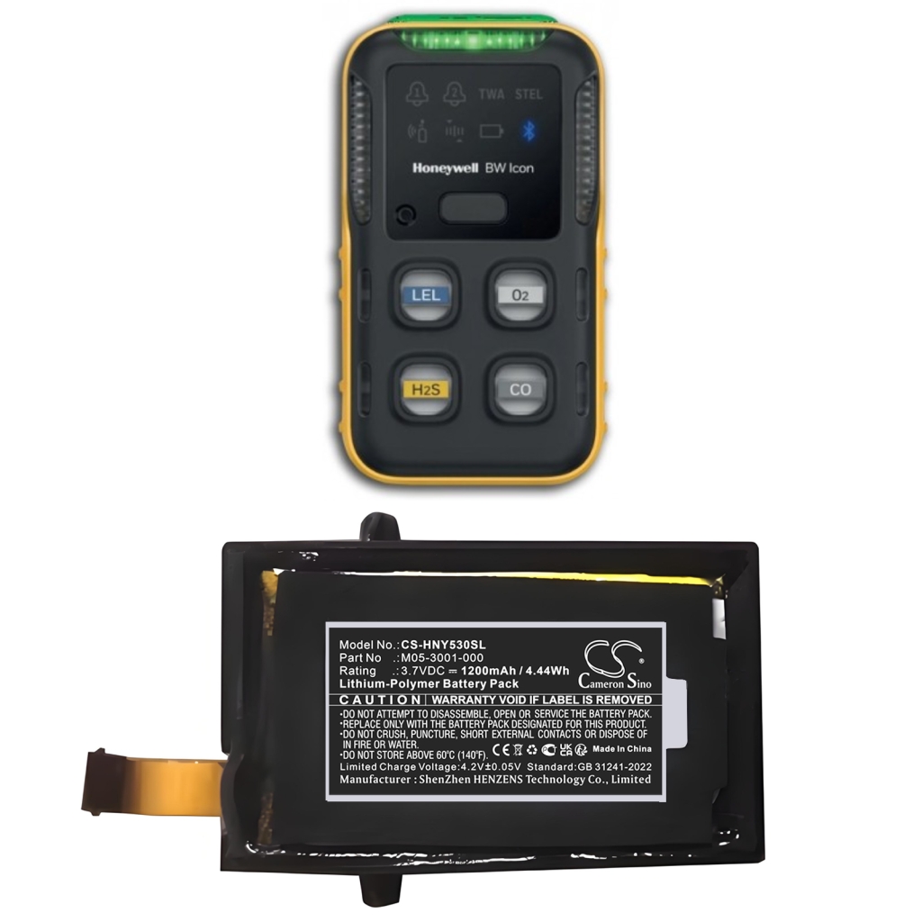 Batterier för verktyg Honeywell CS-HNY530SL
